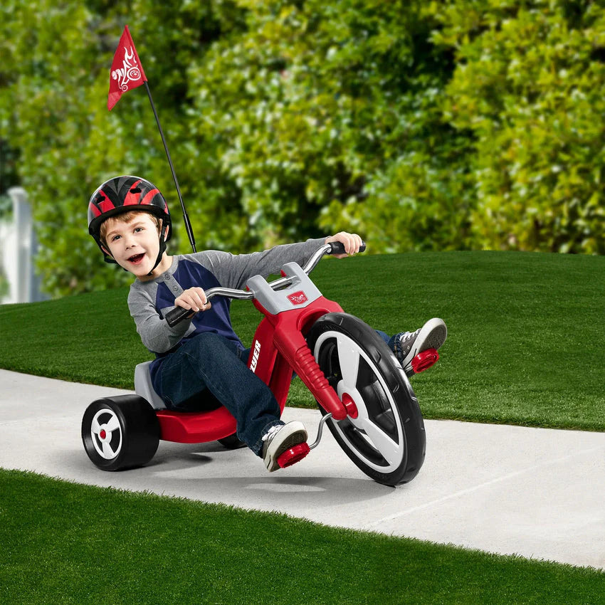 1787467145_Tz7VvmQd Big Sport Chopper z 16-cali Front koło Tricycle, Unisex, czerwony do Ages 3-7
