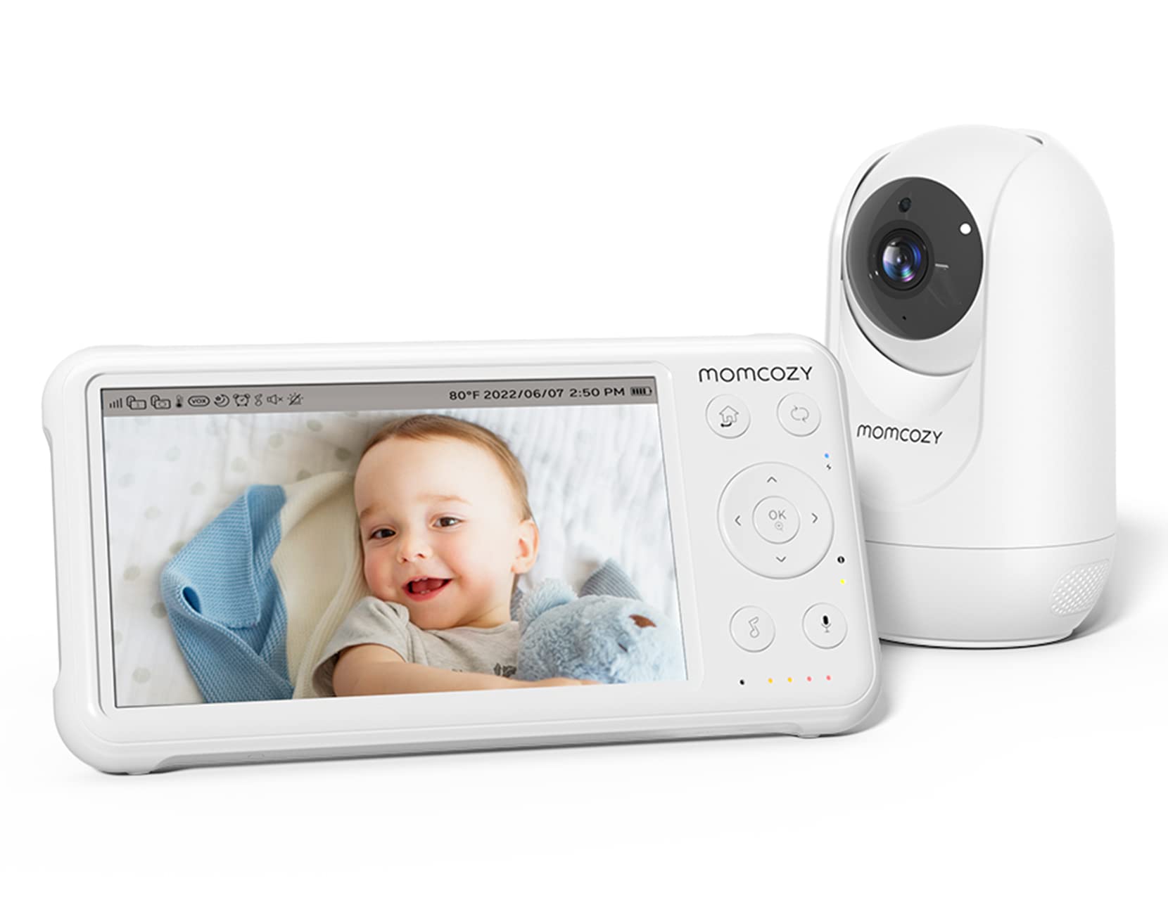 1787471260_2rDfIOfQ Video dziecięcy monitor, 1080P HD, 2-Way audio, Night Vision