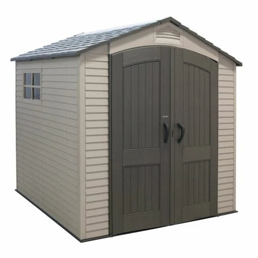 1787472940_cWTLN2dG 7 X 7 ft Uv-protected plastik szopa magazynowa z i podwójny Doors