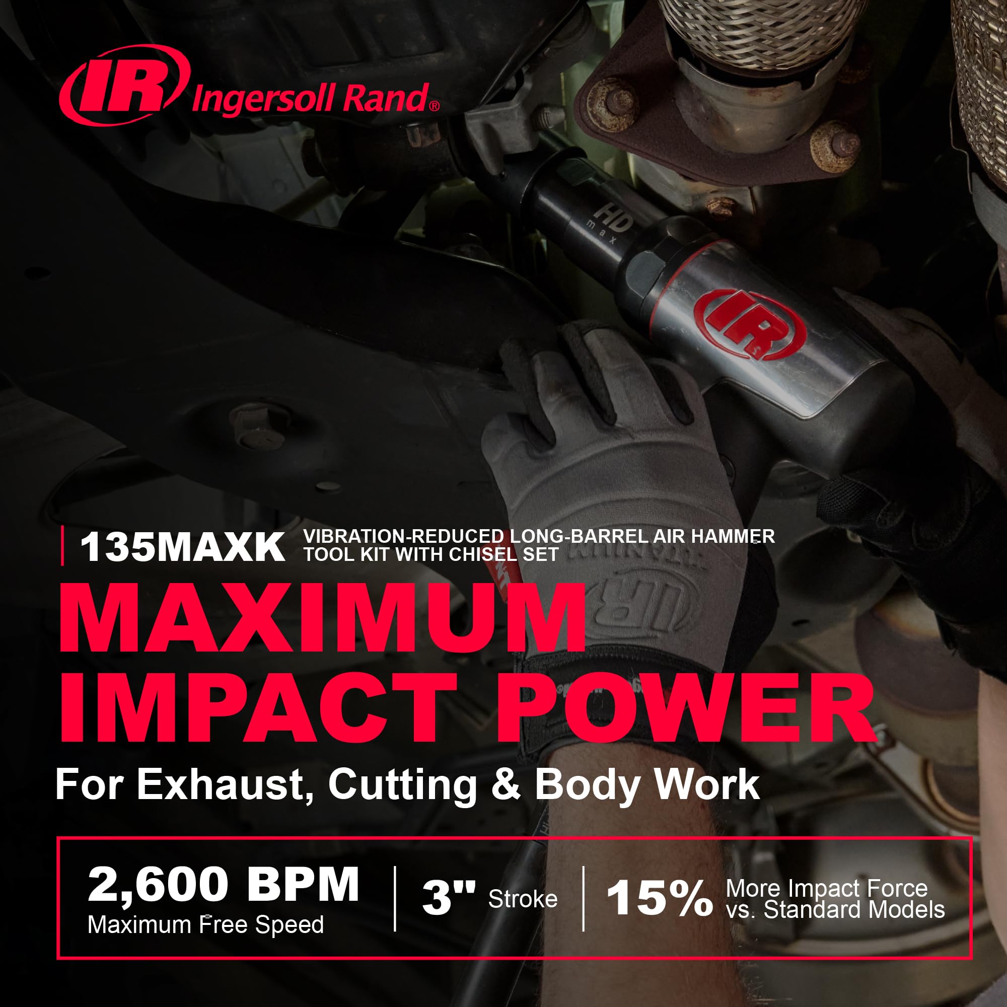 1787475828_BtbmIjnP 135MAXK powietrza Hammer zestaw, 3 Stroke, 2600 Bpm, 5 Chisels