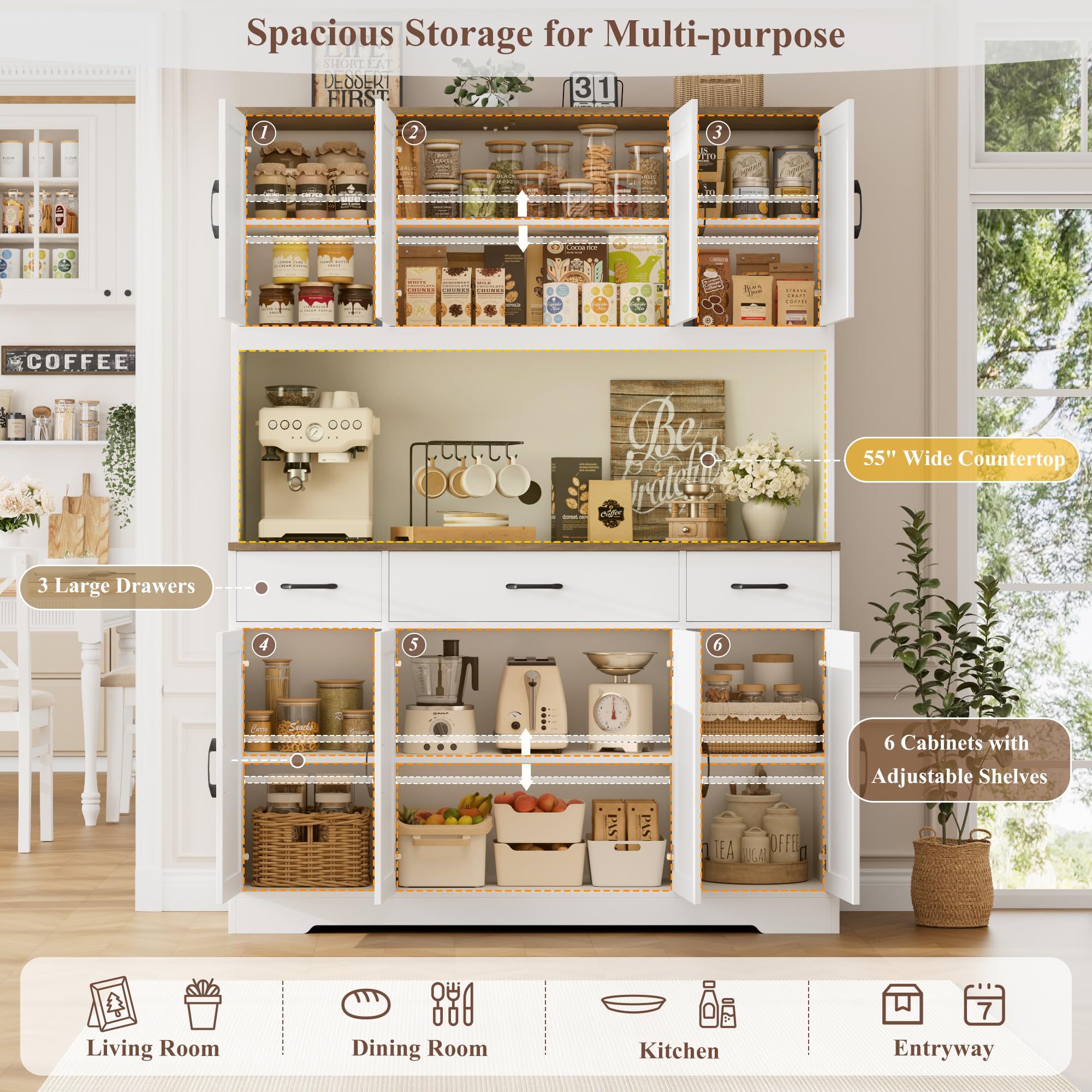1787476901_pxzSpj60 71 duży Pantry szafka z ładowanie stacja