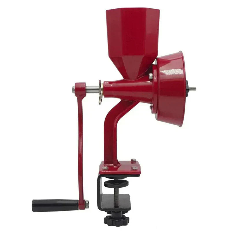 1787478111_PIJ1lppE Grain Mill, czerwony Miracle Primary deluxe suchy i Oily Grain, kuchenny Flour Mill, Wheat Stone Mill