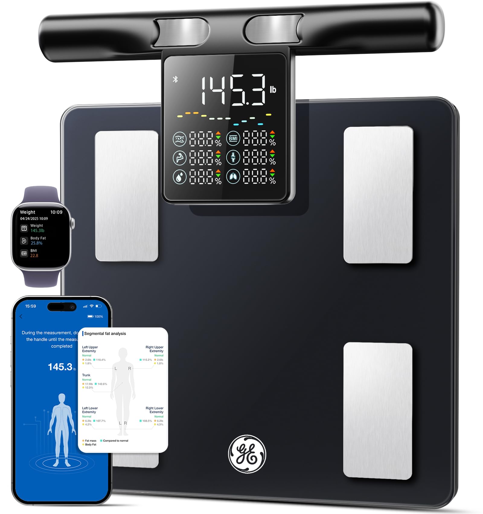 Smart korpus waga Scale z pelny Composition Analysis