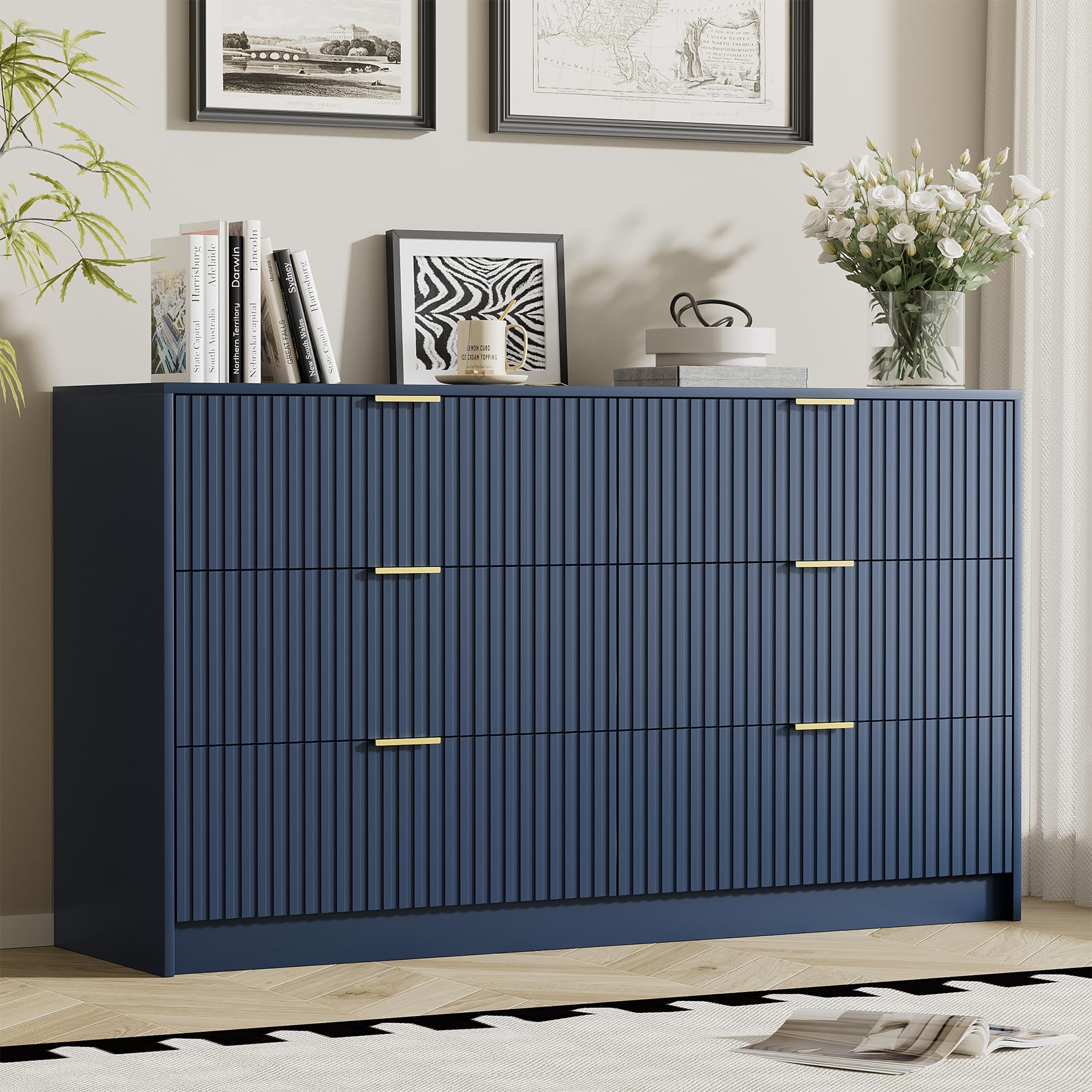 1787479361_DYKyeVrb Navy niebieski nowoczesny Dresser z 6 szuflady