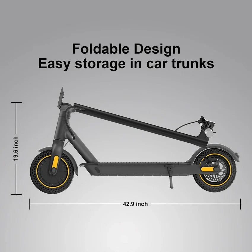 1787480926_y1dI5GQZ Scooter - Electric, 500W Motor 10 Solid Tires - Up to 18 Miles Long-range and 19 MPH Portable Folding Commuting Scooter for Adults
