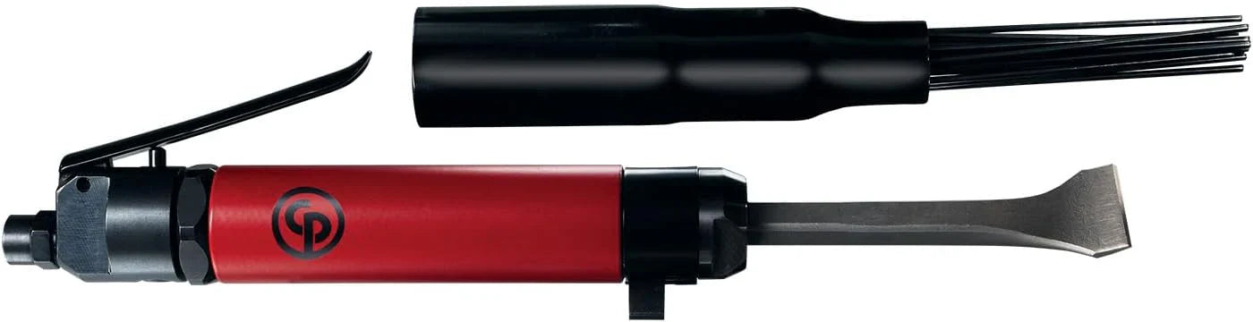 1787482653_74dtUffC CP7120 powietrza zasilany regulowany Needle Scaler i Chisel z 4,600 Bpm, czerwony