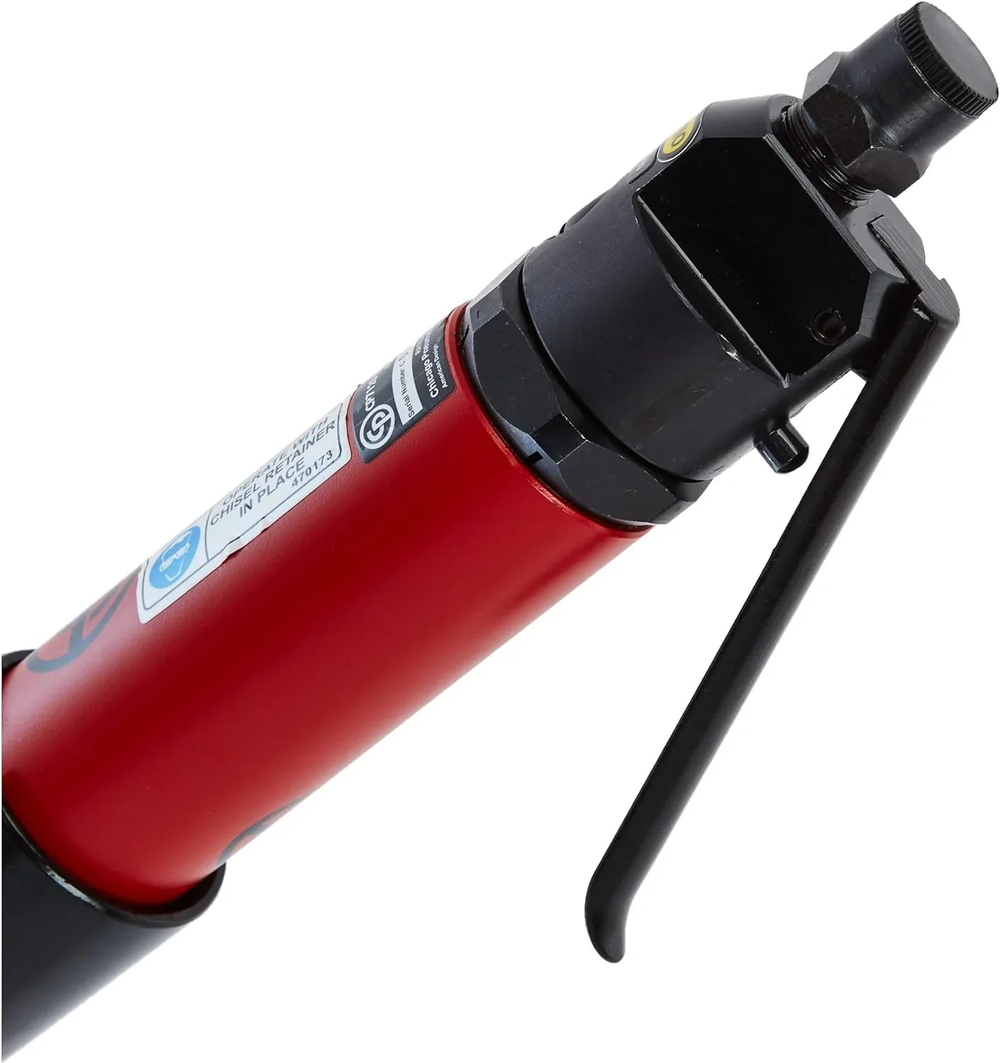 1787482657_leeULxbL CP7120 powietrza zasilany regulowany Needle Scaler i Chisel z 4,600 Bpm, czerwony