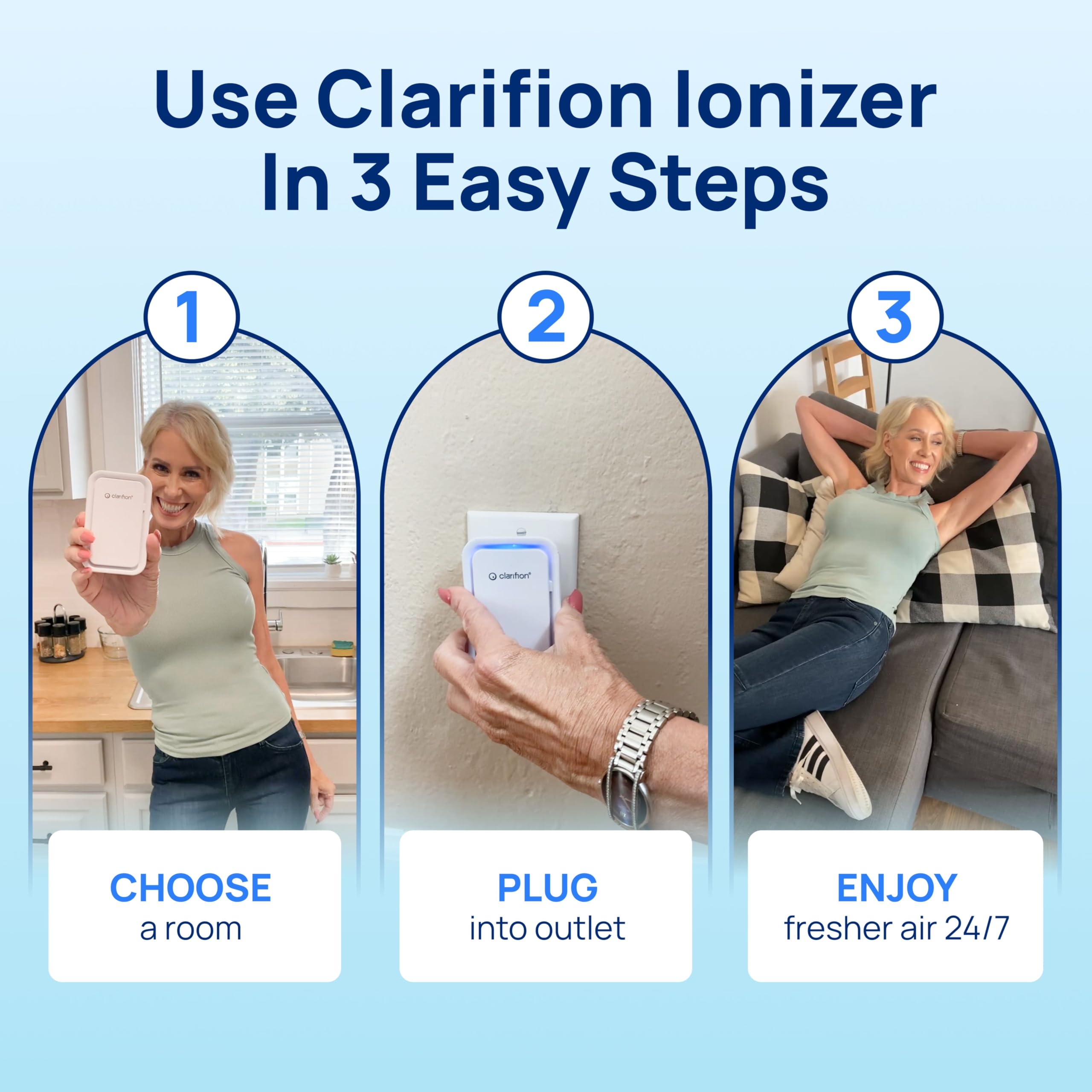 Powietrza Ionizers do domowy z Negative Ion Filtration system