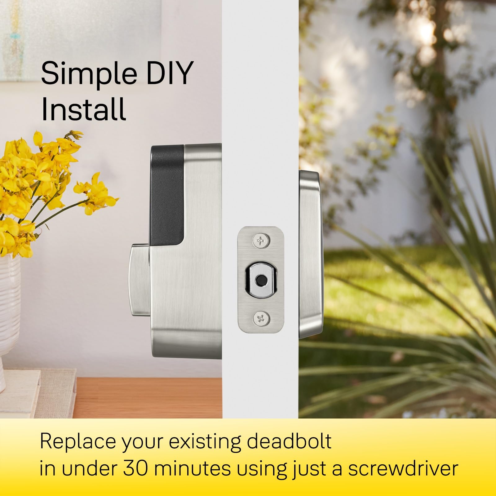 Lock, bezpieczeństwa Assure, 2 smart Deadbolt z Wi-Fi Keypad