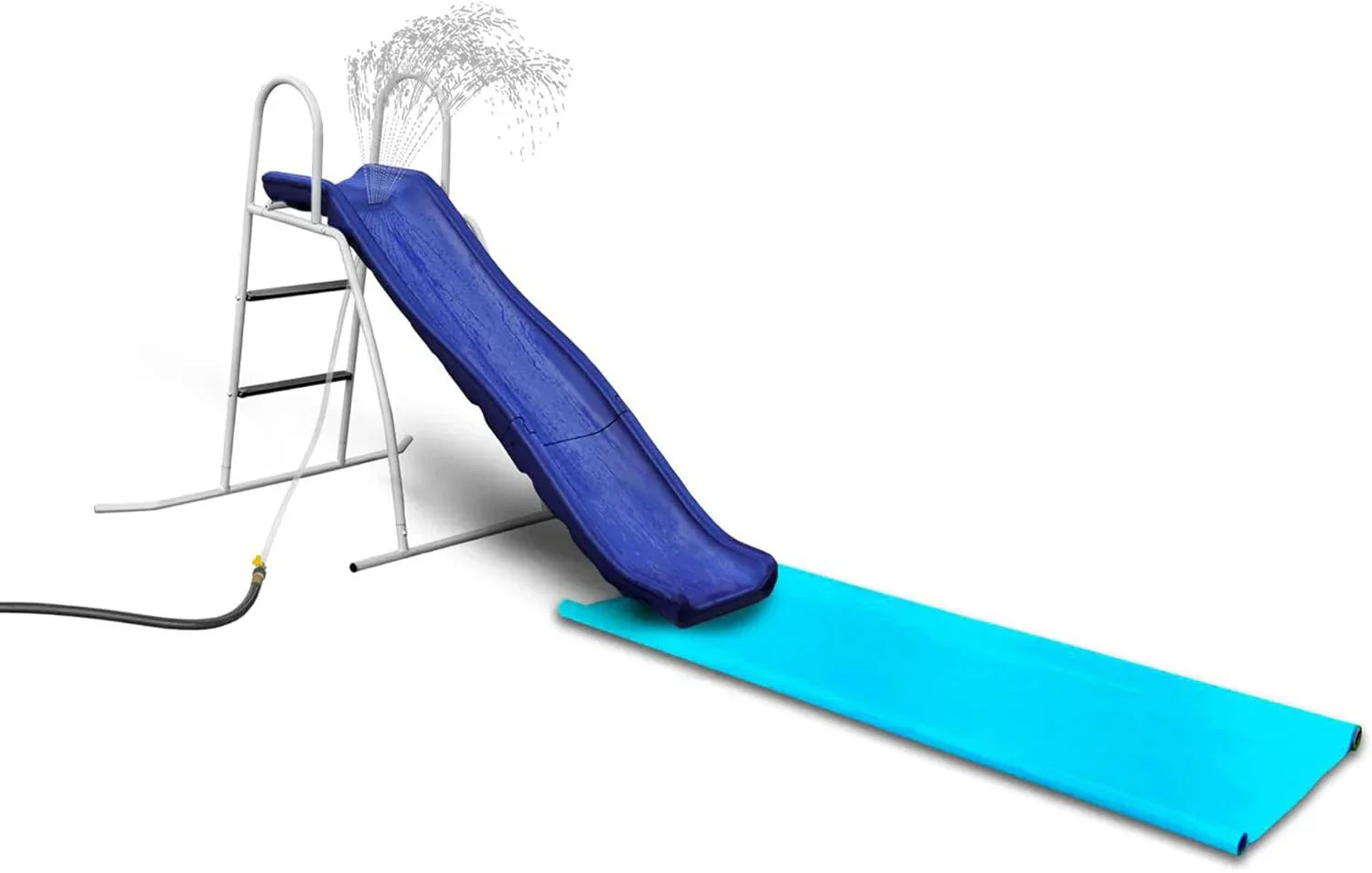 1787498175_nDVrrO93 Sprinkler - Recreation 6 Foot Water Wave Slide with Built in Adjustable - Freestanding with Ground Pad and Hose Extension for Lawn Fun, Ages 3 to 8