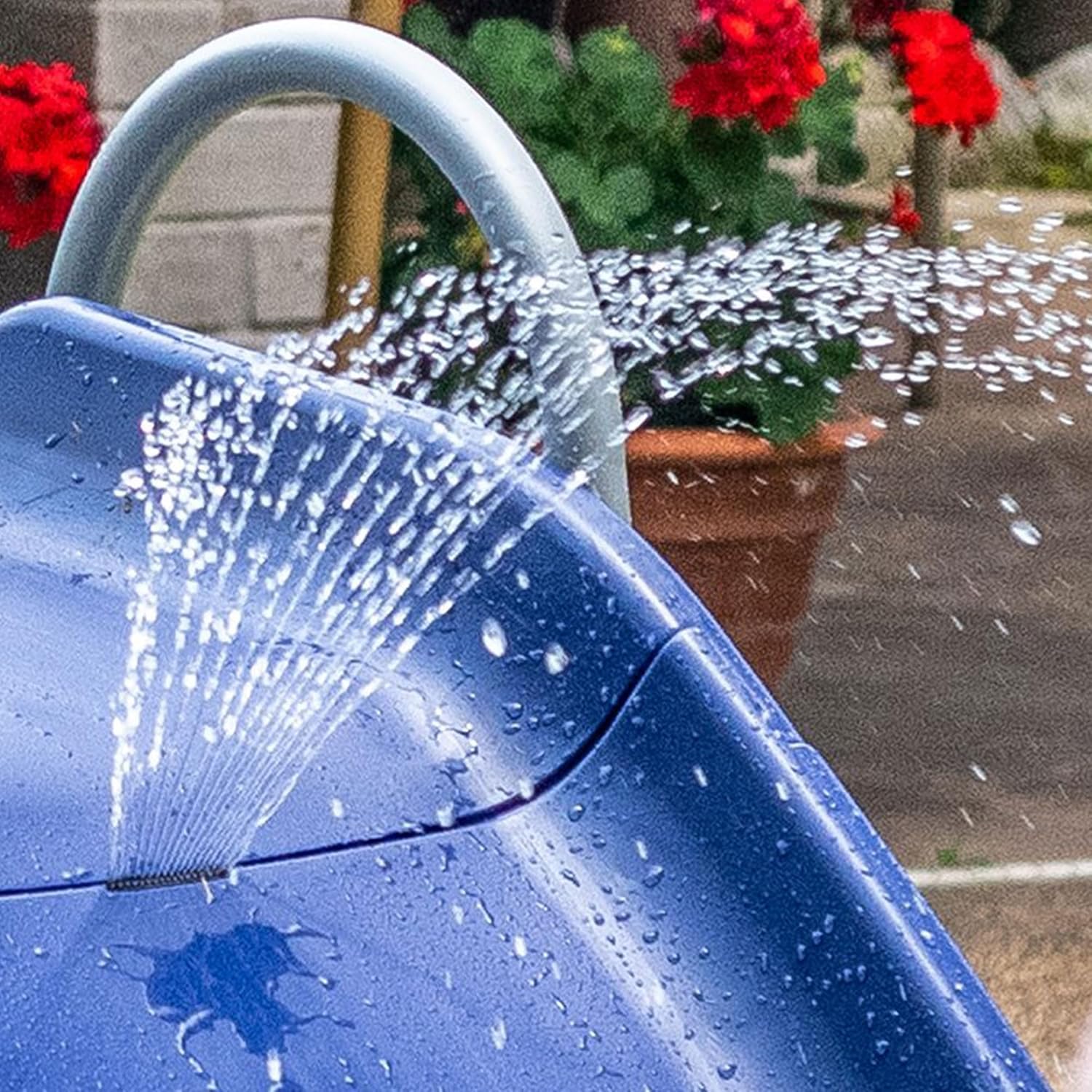 1787498182_HLH3vv7H Sprinkler - Recreation 6 Foot Water Wave Slide with Built in Adjustable - Freestanding with Ground Pad and Hose Extension for Lawn Fun, Ages 3 to 8