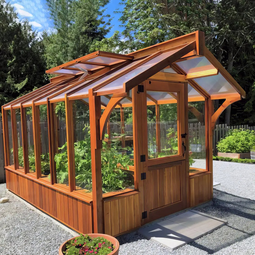 1787498710_CR1QC4d9 Czerwony Cedar 8-ftx 12' Meridian Greenhouse