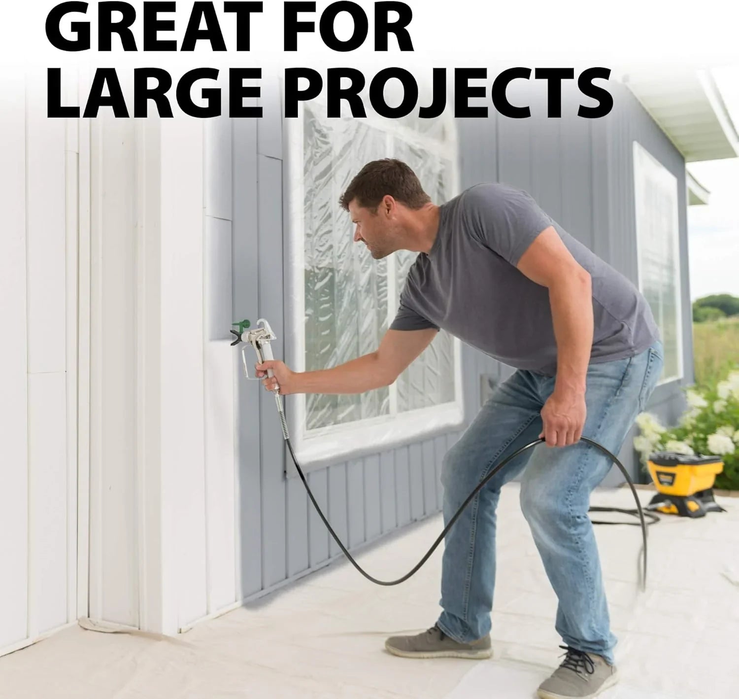 Sterowanie Pro 130 Paint Sprayer, Airless, niski Overspray