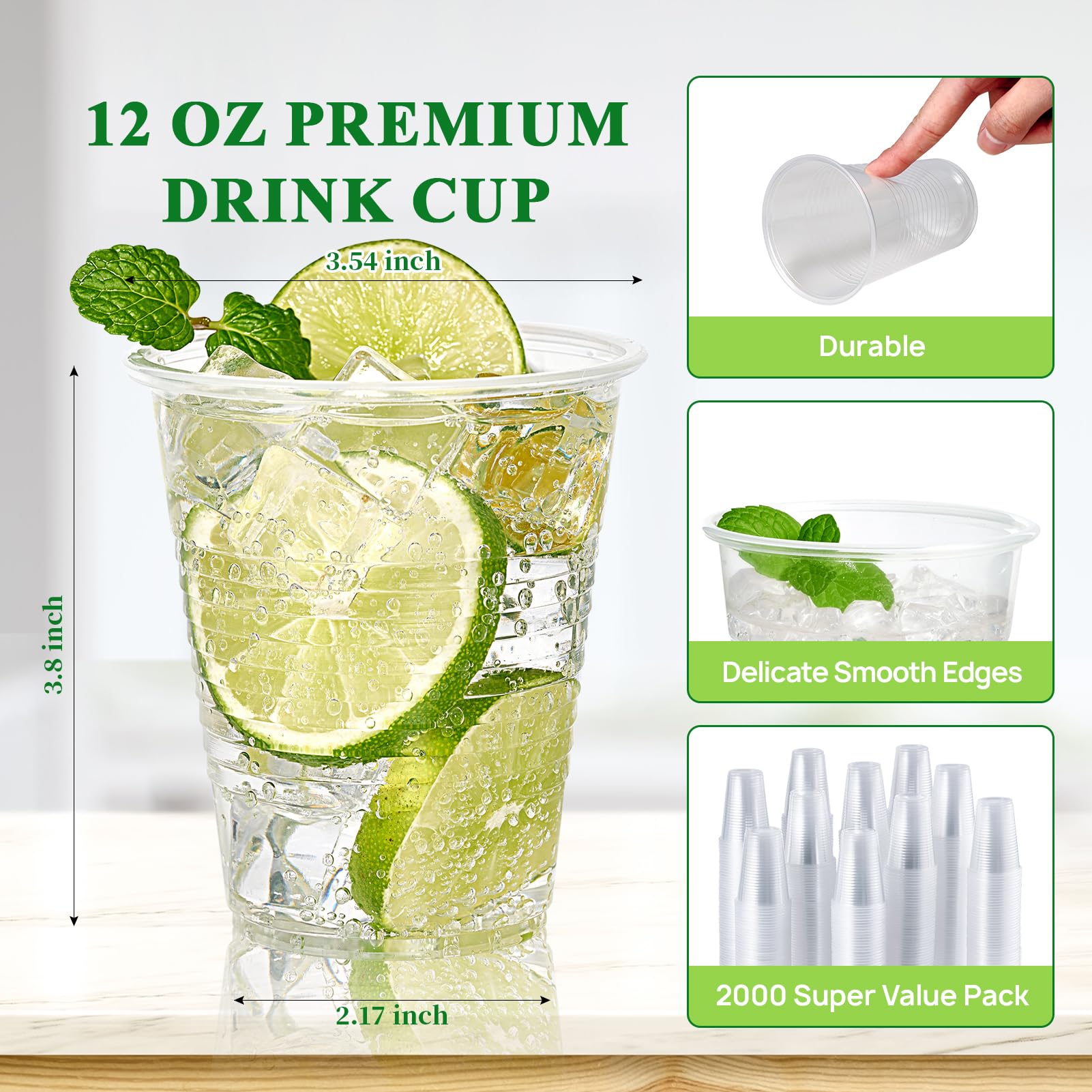 1787499515_ygoCS6VP 2000 pakiet 12 Oz przezroczysty plastik Drinking kubki