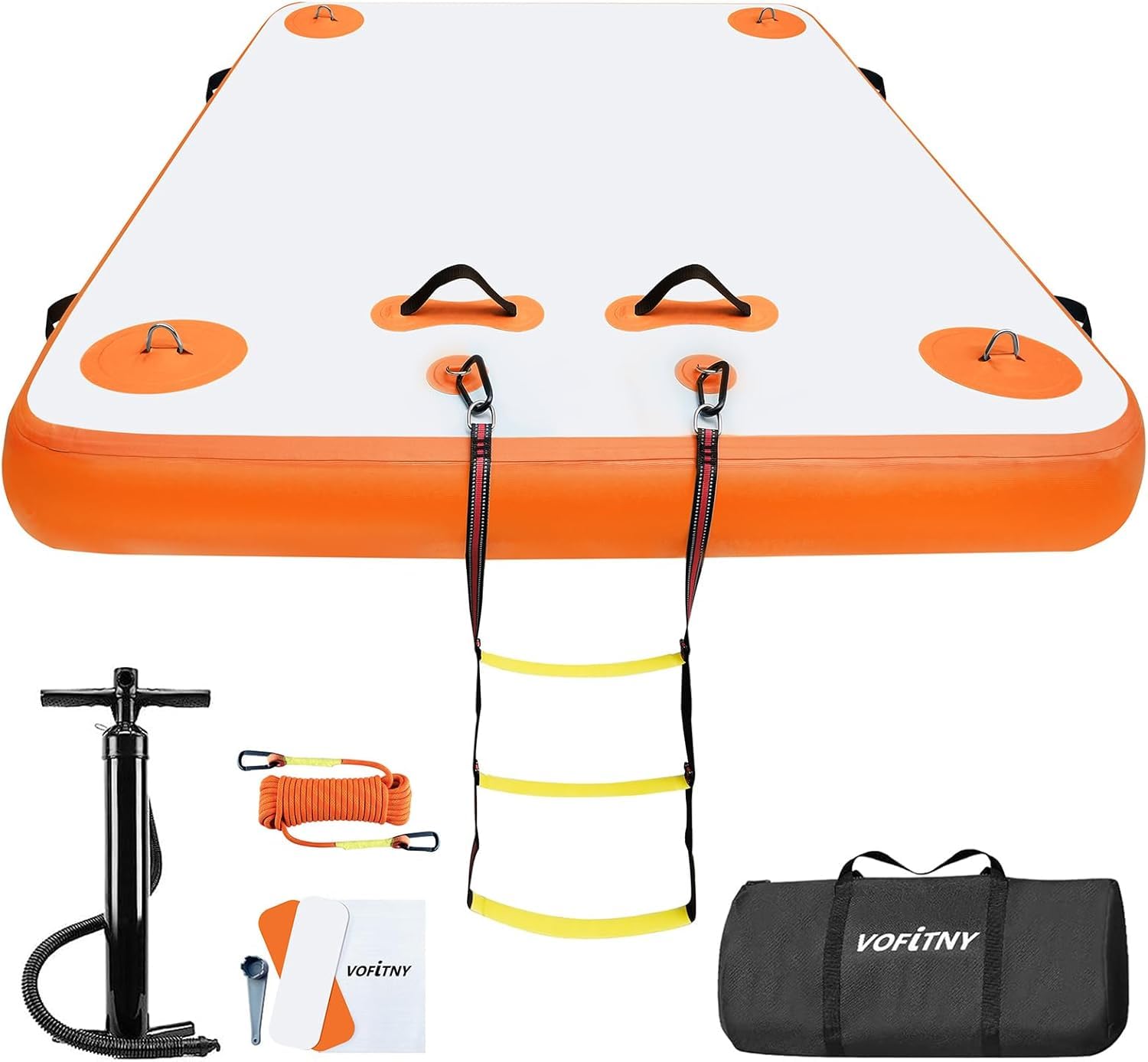1787499568_xbvAJtwB Inflatable Floating Dock z Swim Platform do Lakes
