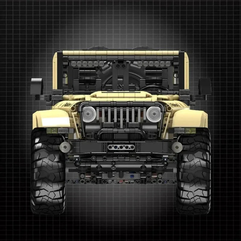 1787501560_uZdiatSm Motorized SUV Building Block zestaw, dla dzieci' samochodowy model