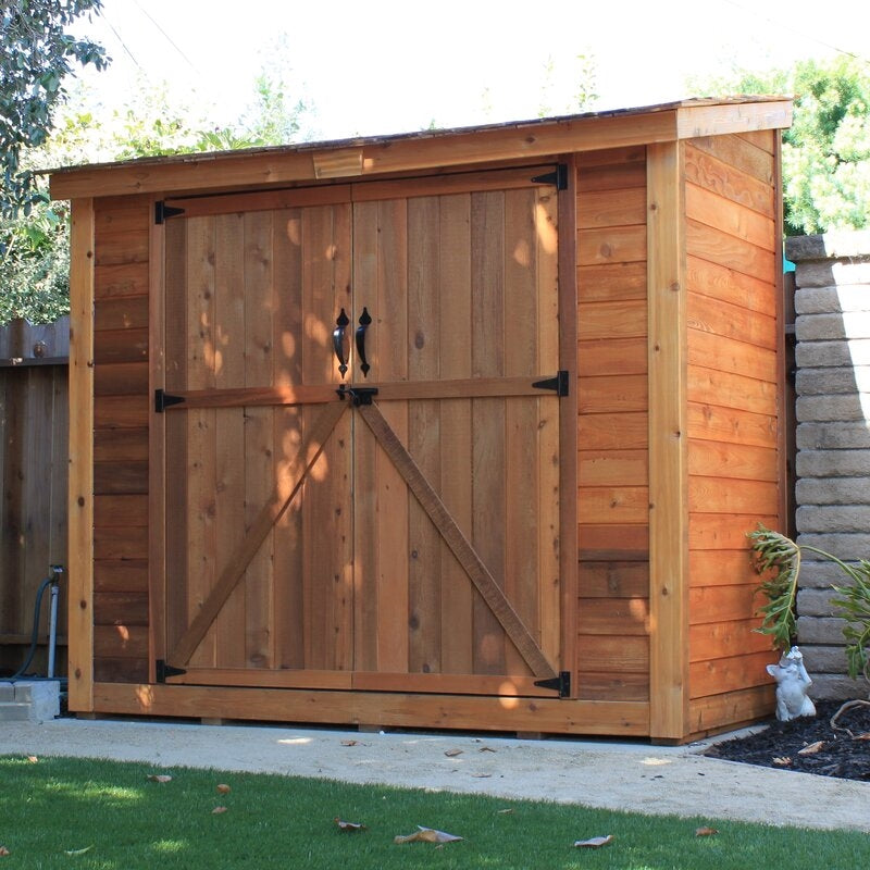 1787502355_DenNks6S Szopa, 8 ft. W X 4 ft. D lite drewno Lean-to narzędzie