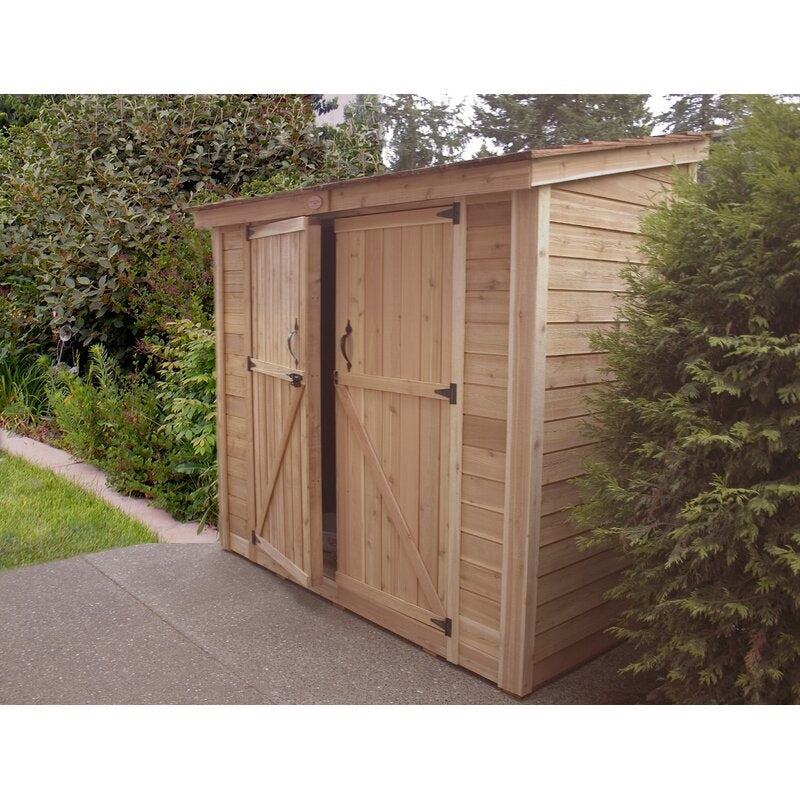 1787502358_MeOOI50k Szopa, 8 ft. W X 4 ft. D lite drewno Lean-to narzędzie