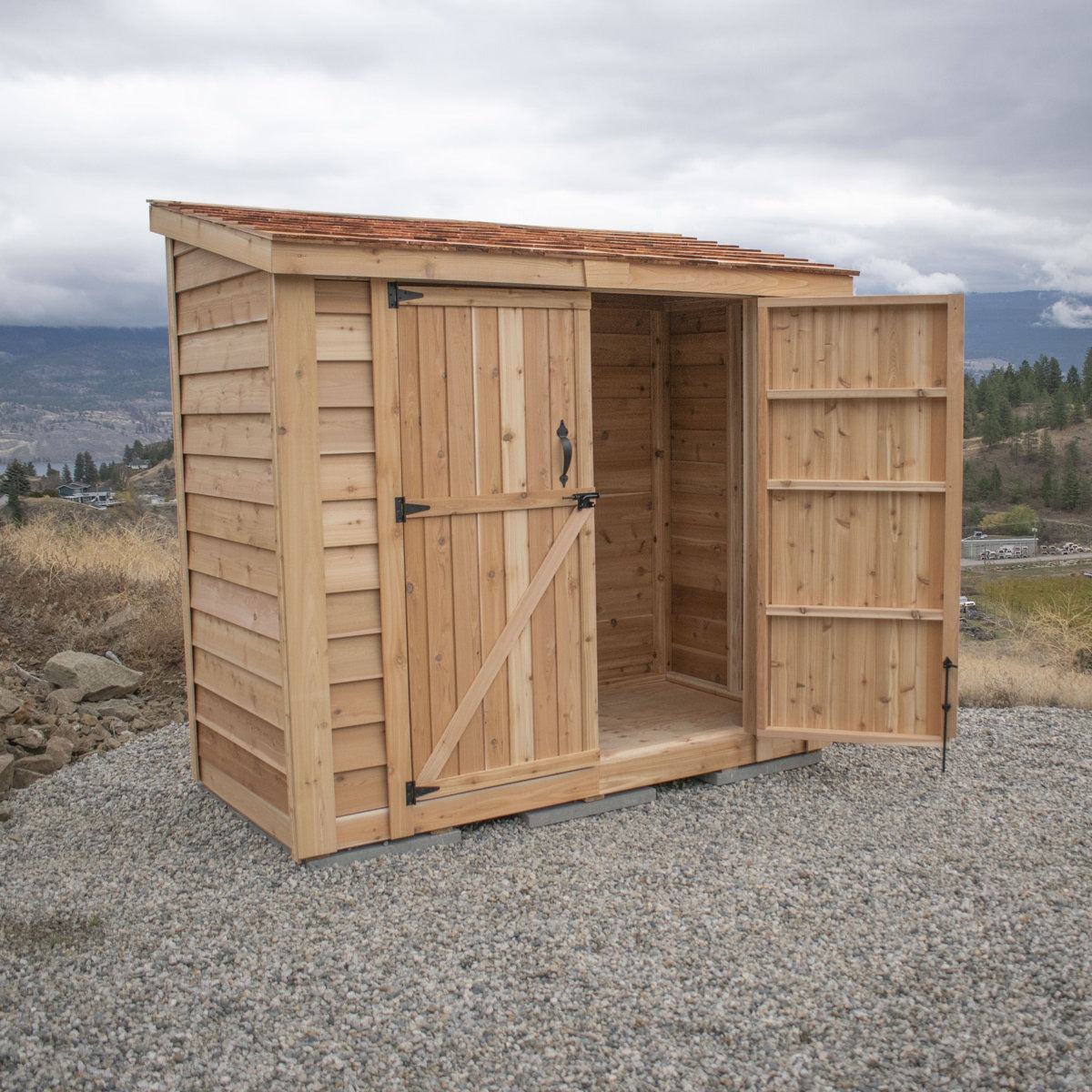 1787502377_1nfU6cKy Szopa, 8 ft. W X 4 ft. D lite drewno Lean-to narzędzie