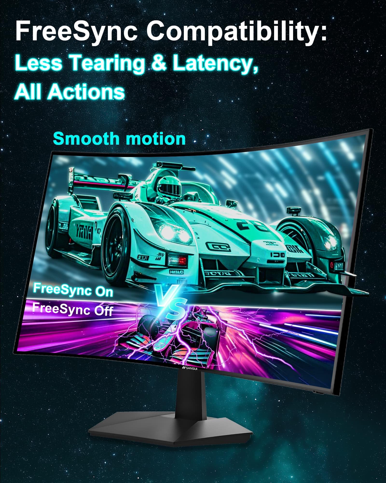 1787504261_pPdb0wub Gamingowy monitor, 27-cali Curved 160Hz, FHD 1080P