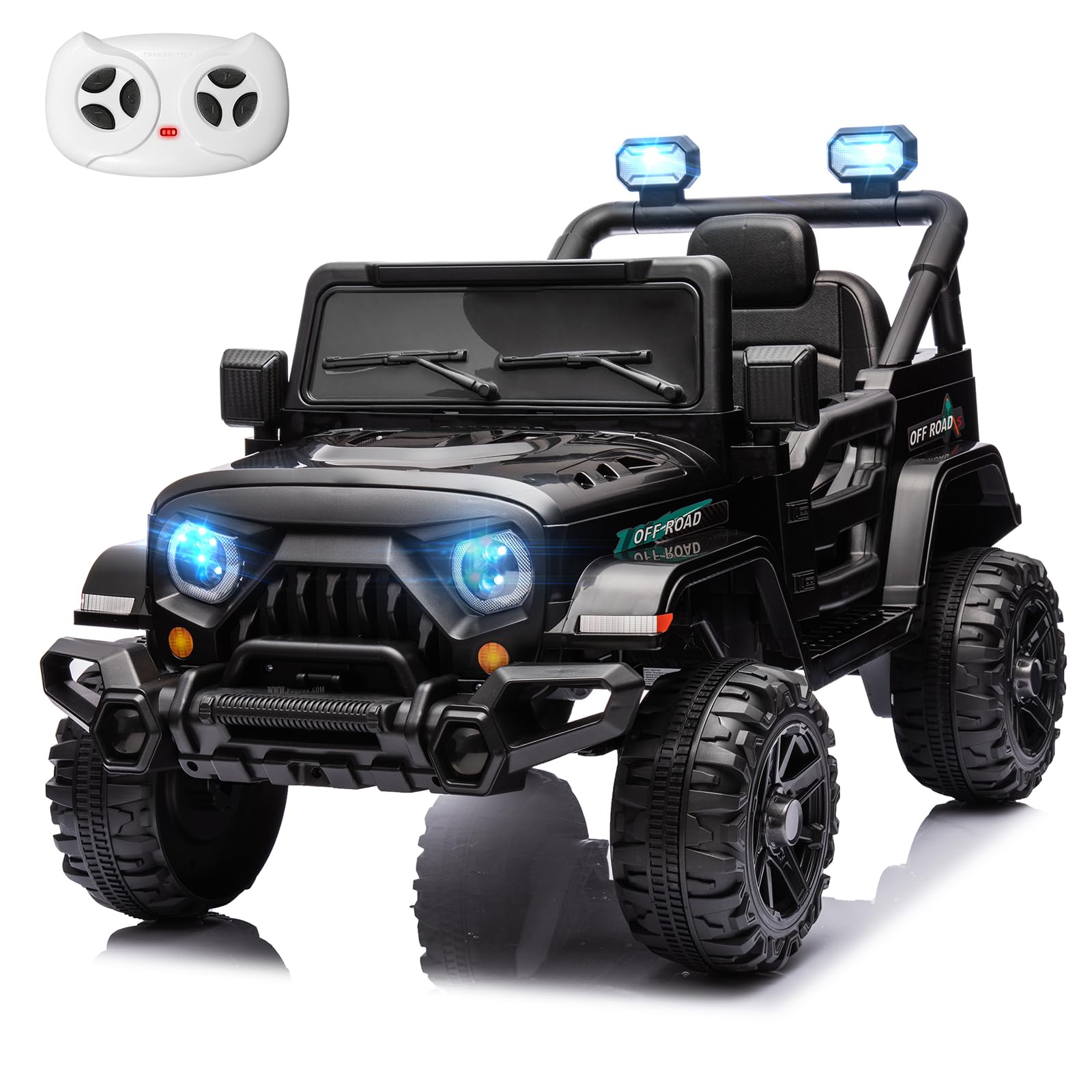 1787510014_d4Iq7pfH Motors 12V dla dzieci elektryczny Ride-on ciężarowy z pilot zdalnego sterowania