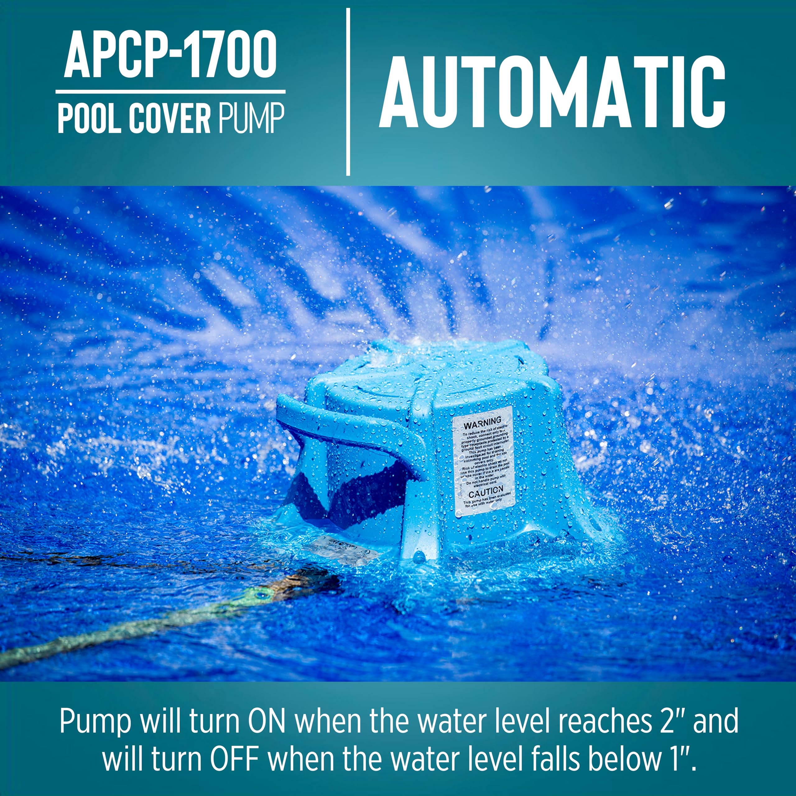 1787511481_aUubXADS Pokrowiec, APCP-1700 automatyczny Submersible basen, pompa