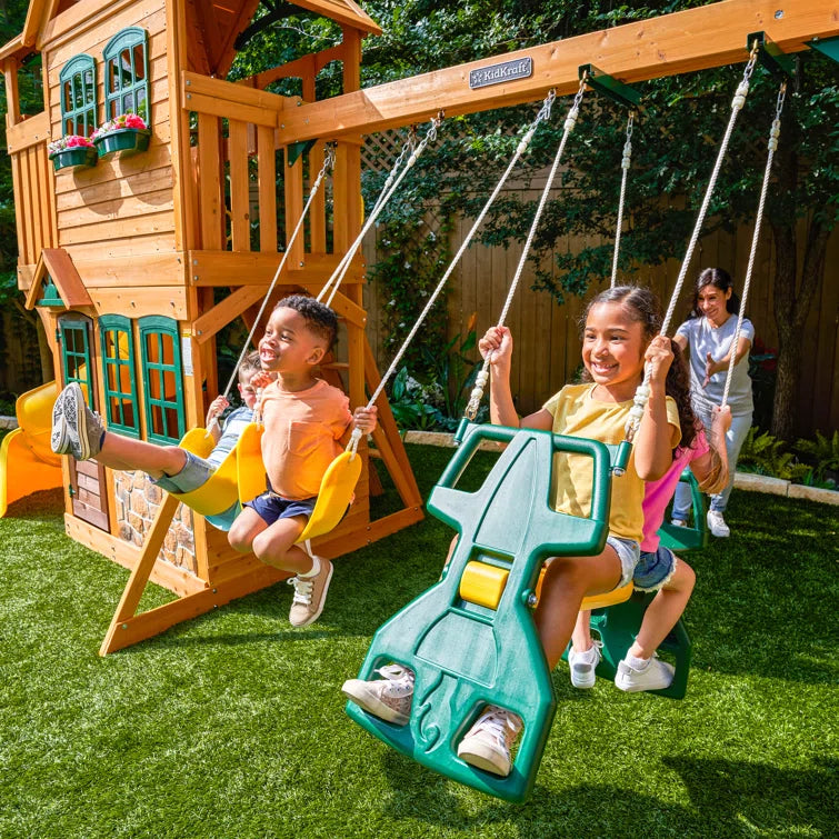 1787512962_Wxd0gg58 Huśtawka zestaw, Boulder stacja drewniany, /playset z Tube zjezdzalnia