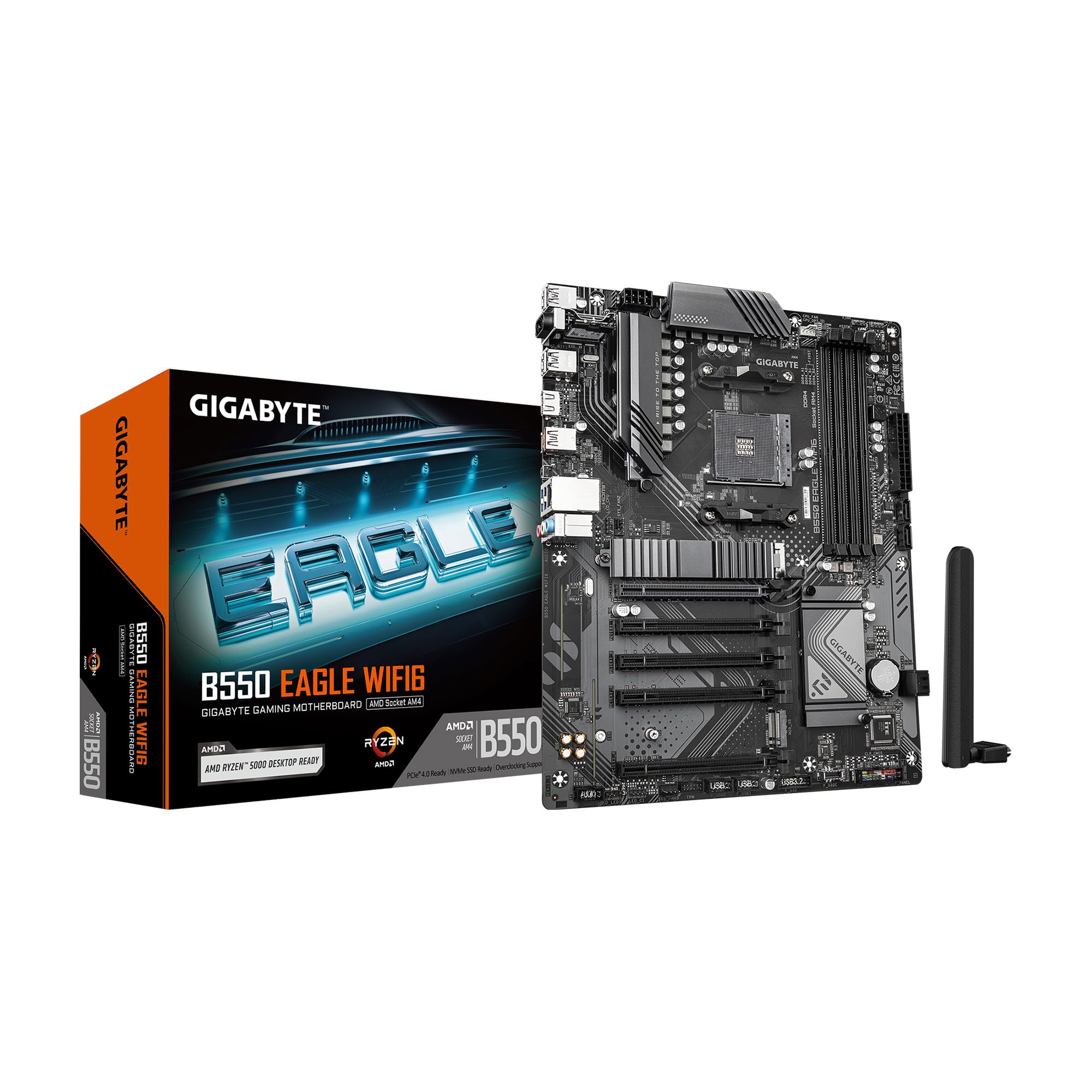 B550 Eagle WIFI6 ATX Motherboard, do 5000/4000/3000