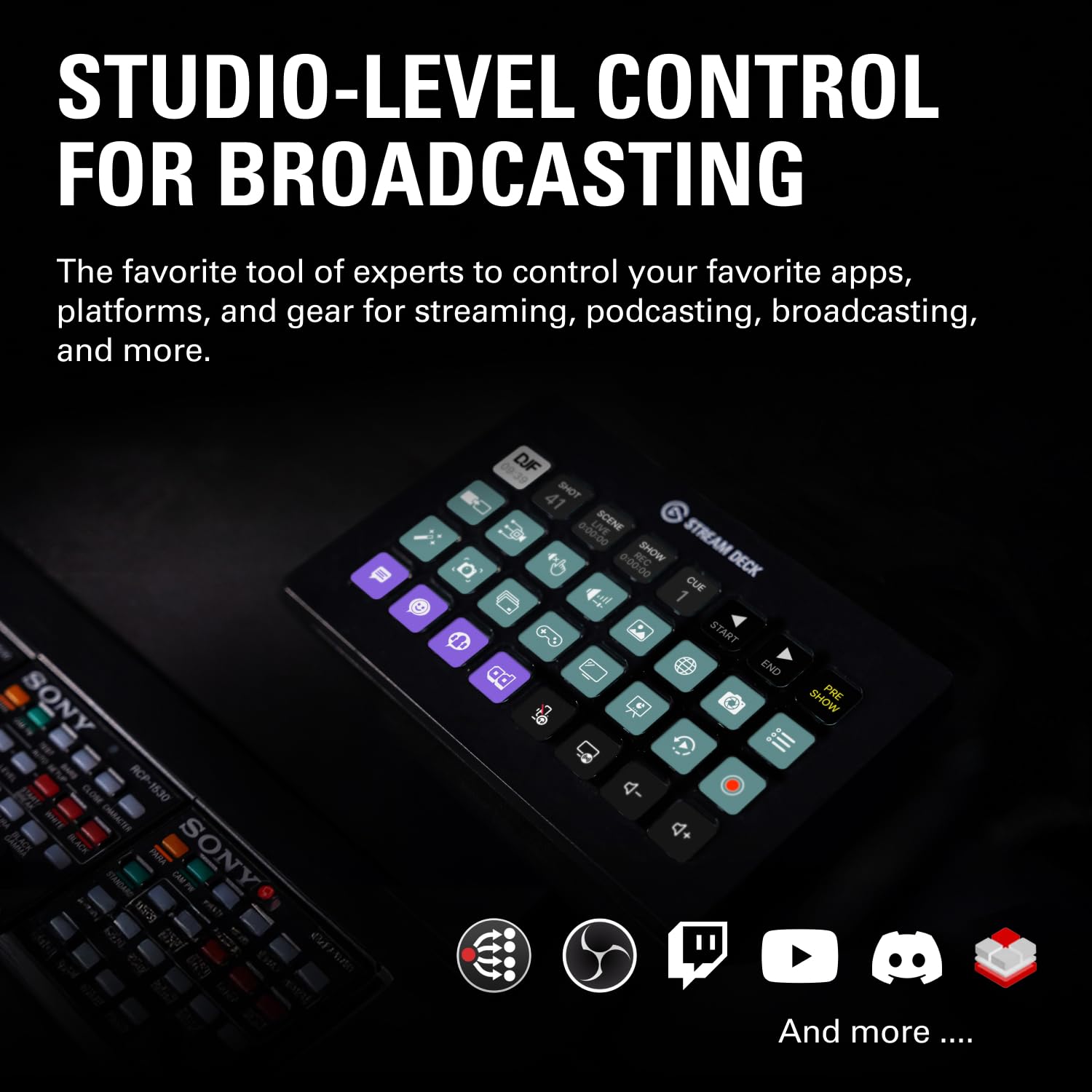 1787519040_kOvv4Fvb Stream platforma XL Controller, 32 Keys, Powerful Integrations
