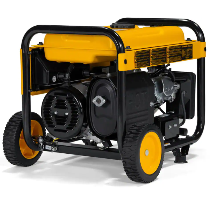 1787520595_HVbwDTGr Portable Generator - 8000 Watt Electric Start Gas Powered, Featuring Idle Speed Control - GFCI Outlet and CO Protection