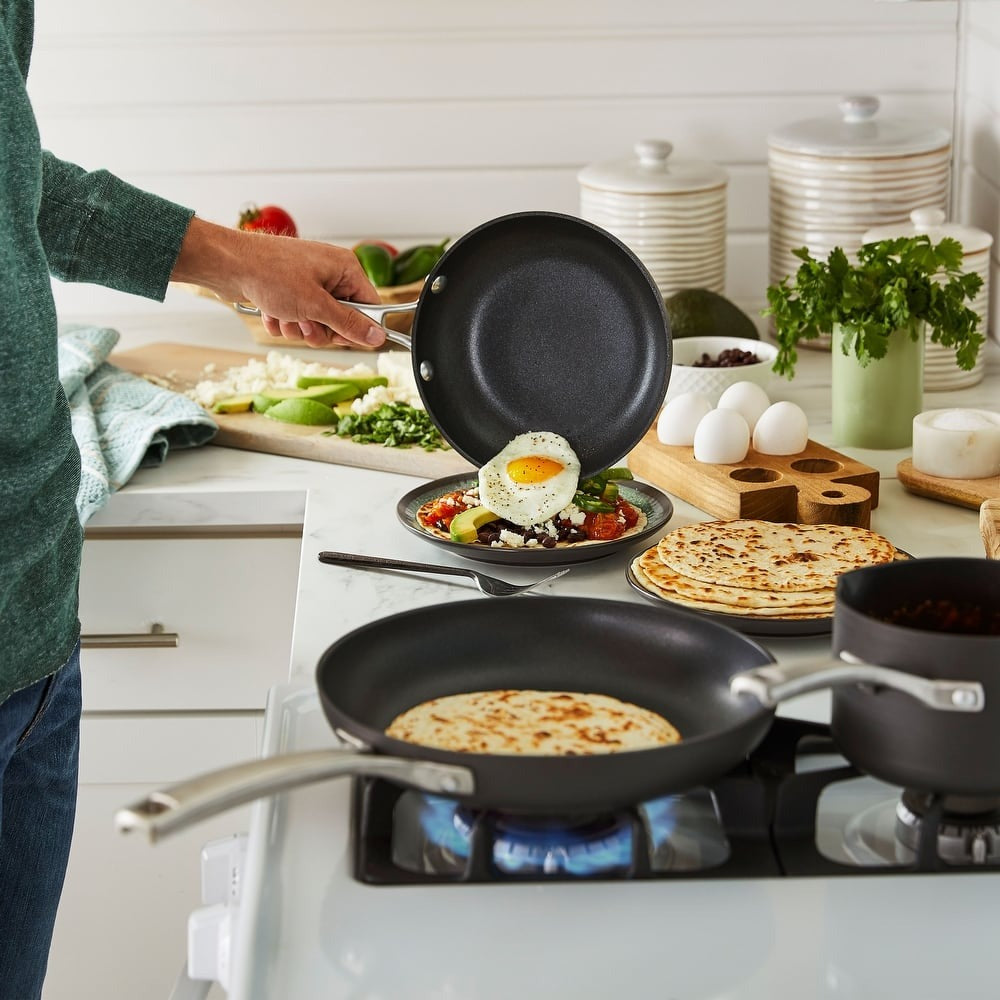 1787523472_zvhcMrZL Klasyczny Hard-anodized nieprzywierający Cookware z 10-elementowy Pots i Pans zestaw