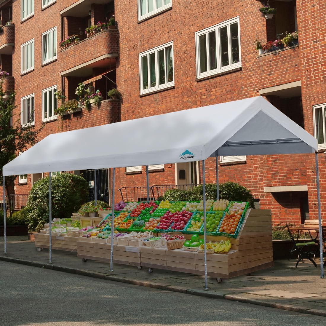 1787526774_Su5B3WPL Zadaszenie, zewnętrzny 10 X 20 ft wzmocniony Carport Potable samochodowy, garazowy Party namiot Boat schronienie