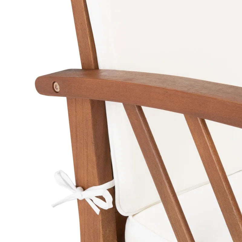 Aana Wicker 4-osobowy ogrodowy Lounge zestaw z Cushions