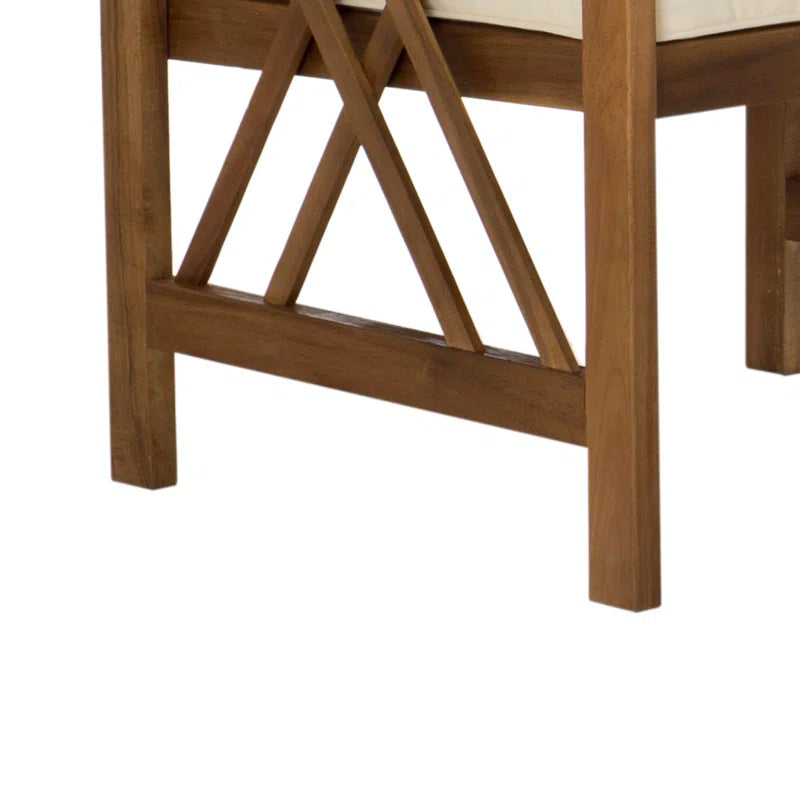 Aana Wicker 4-osobowy ogrodowy Lounge zestaw z Cushions