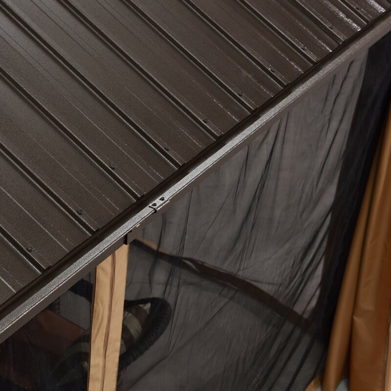 16 ft. W X 12 ft. D aluminium tarasowy altana