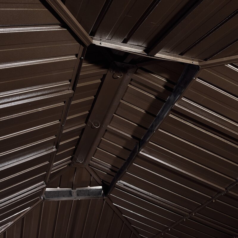 16 ft. W X 12 ft. D aluminium tarasowy altana