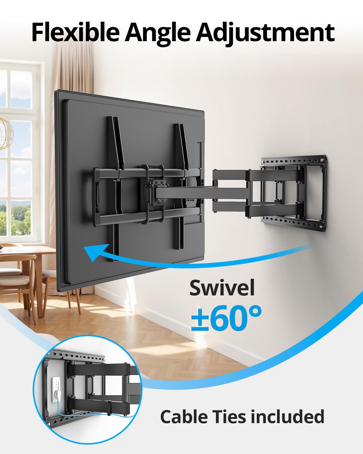 1787532784_mEUJu0hG Star 85-100 cali wzmocniony TV ściana uchwyt montazowy, do duży Tvs