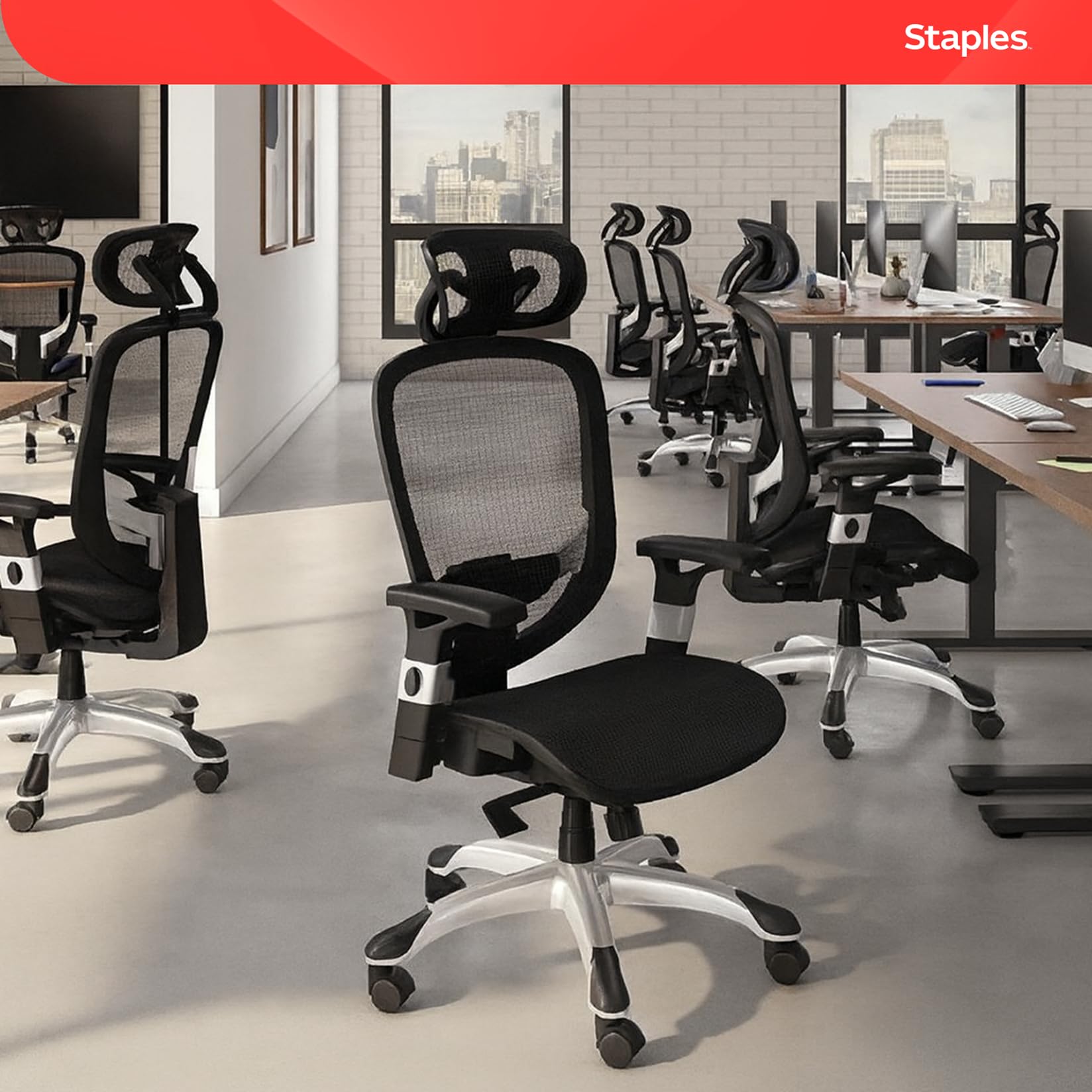 1787535290_kxrZP1Zi Hyken ergonomiczny siatka Task krzeslo z Lumbar Support