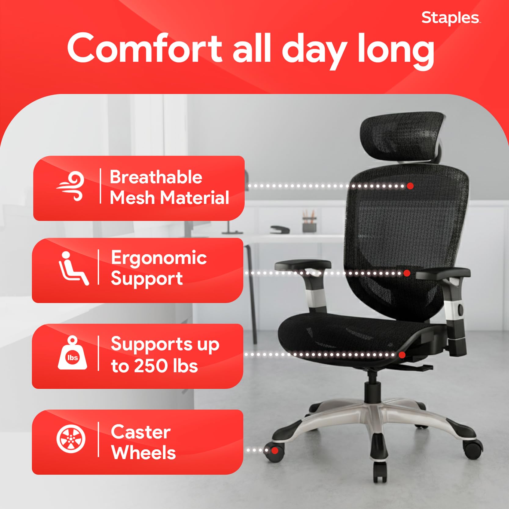 1787535306_hro2JO9x Hyken ergonomiczny siatka Task krzeslo z Lumbar Support