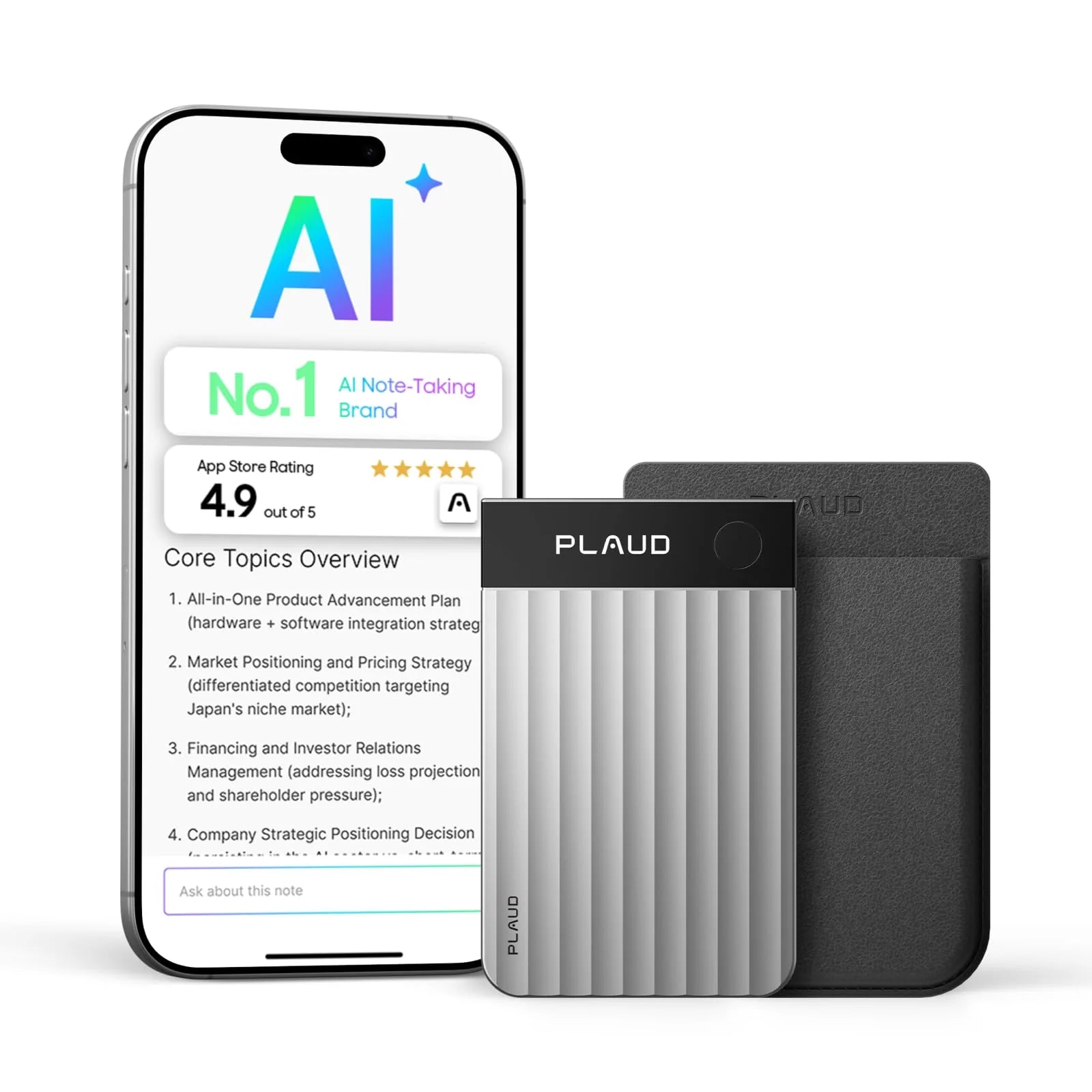 1787540599_aAaDqtBL Note Pro Ai Voice Recorder z Transcribe, Summarize, App sterowanie, 112 Languages