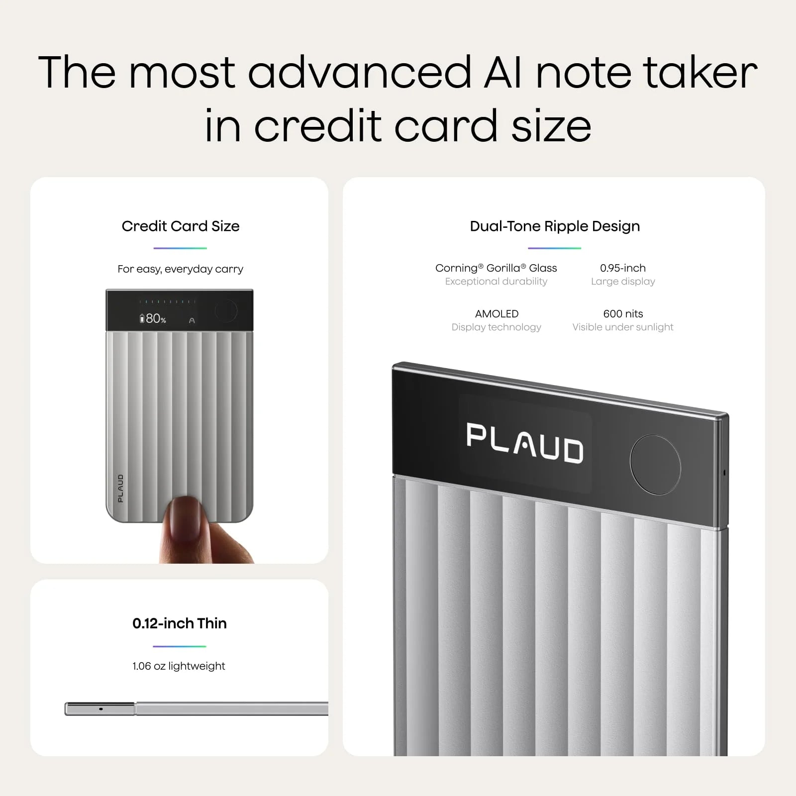 1787540627_Z6piYFWo Note Pro Ai Voice Recorder z Transcribe, Summarize, App sterowanie, 112 Languages
