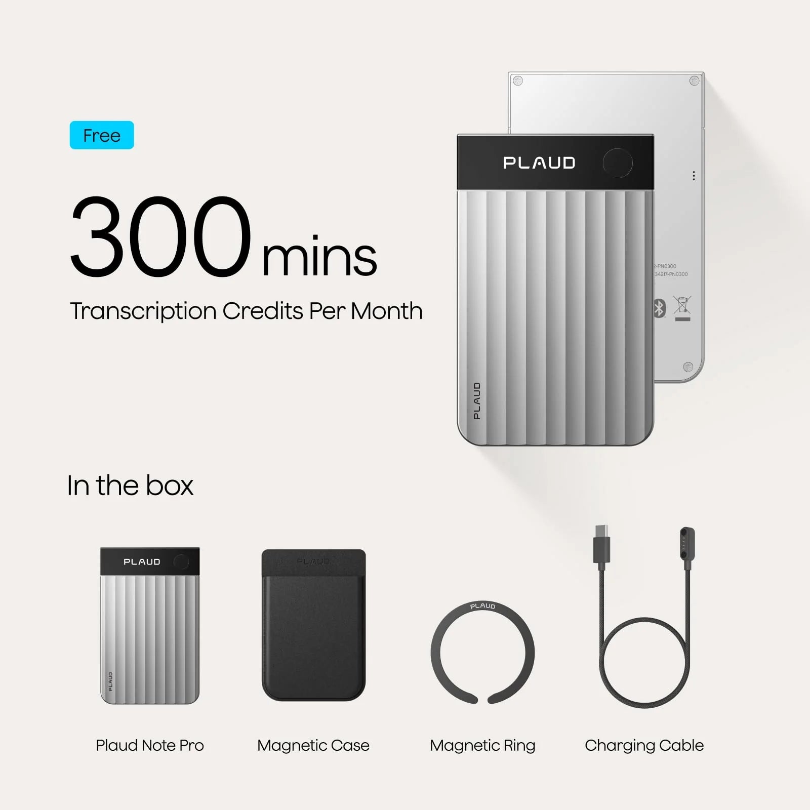 1787540631_9mbIDsXA Note Pro Ai Voice Recorder z Transcribe, Summarize, App sterowanie, 112 Languages