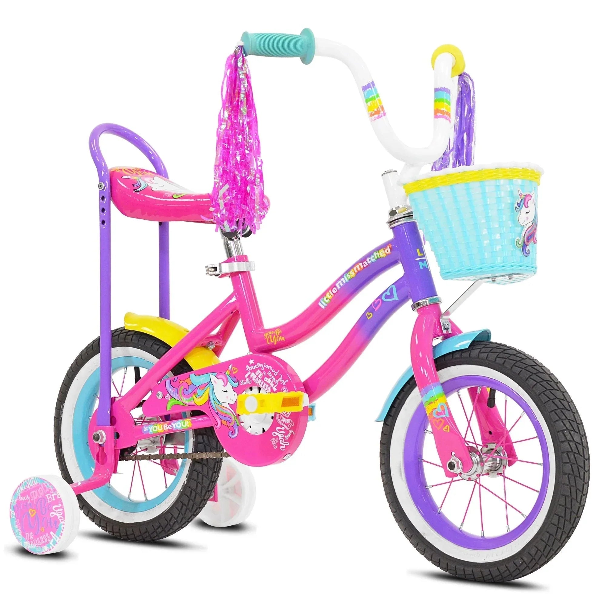 1787546805_VEs78C1P Unicorn rower, 12 w. Let You Be You, Pink i Purple
