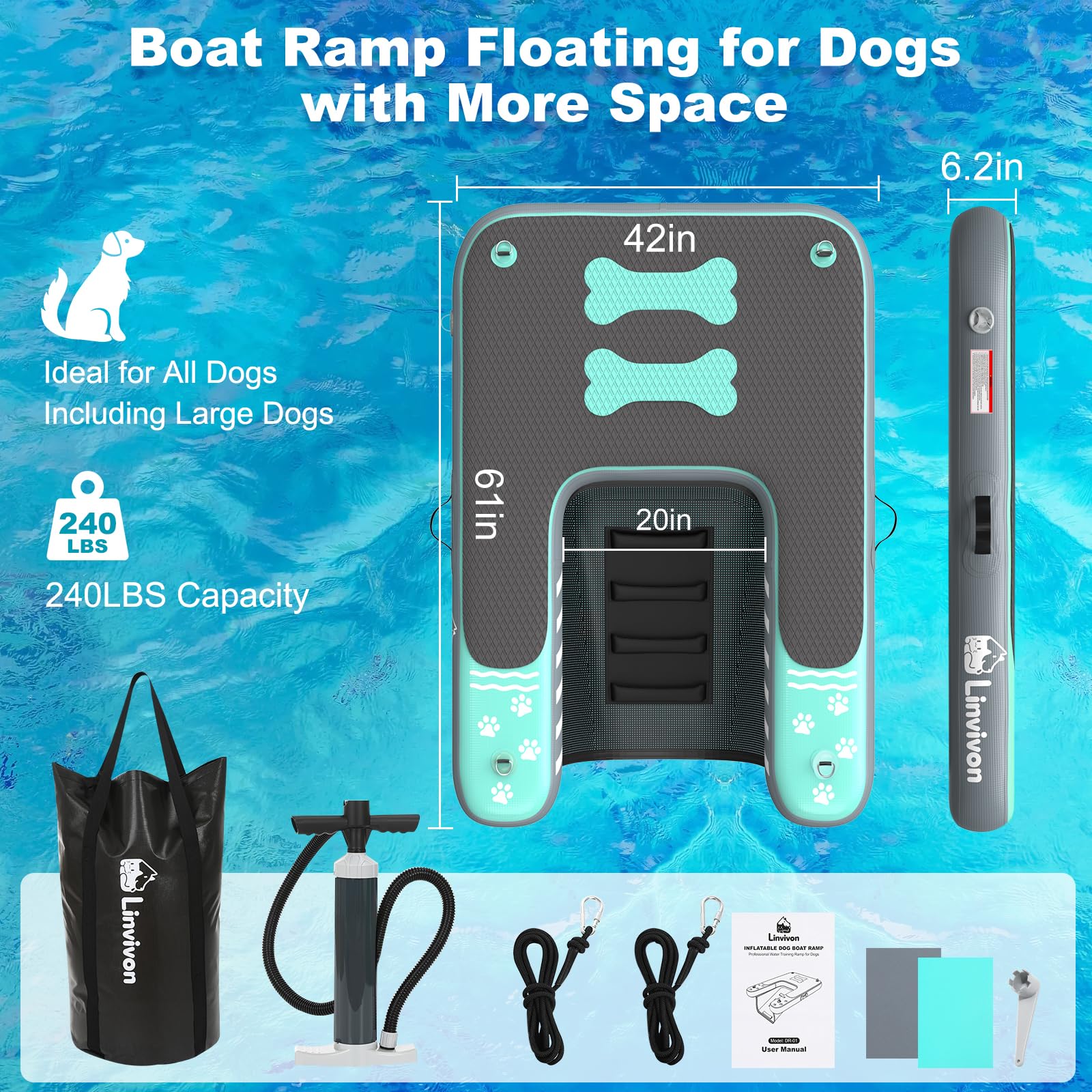 1787547048_r2qG54Bf Inflatable dla psa Boat Ramp, Safe wody Access Platform