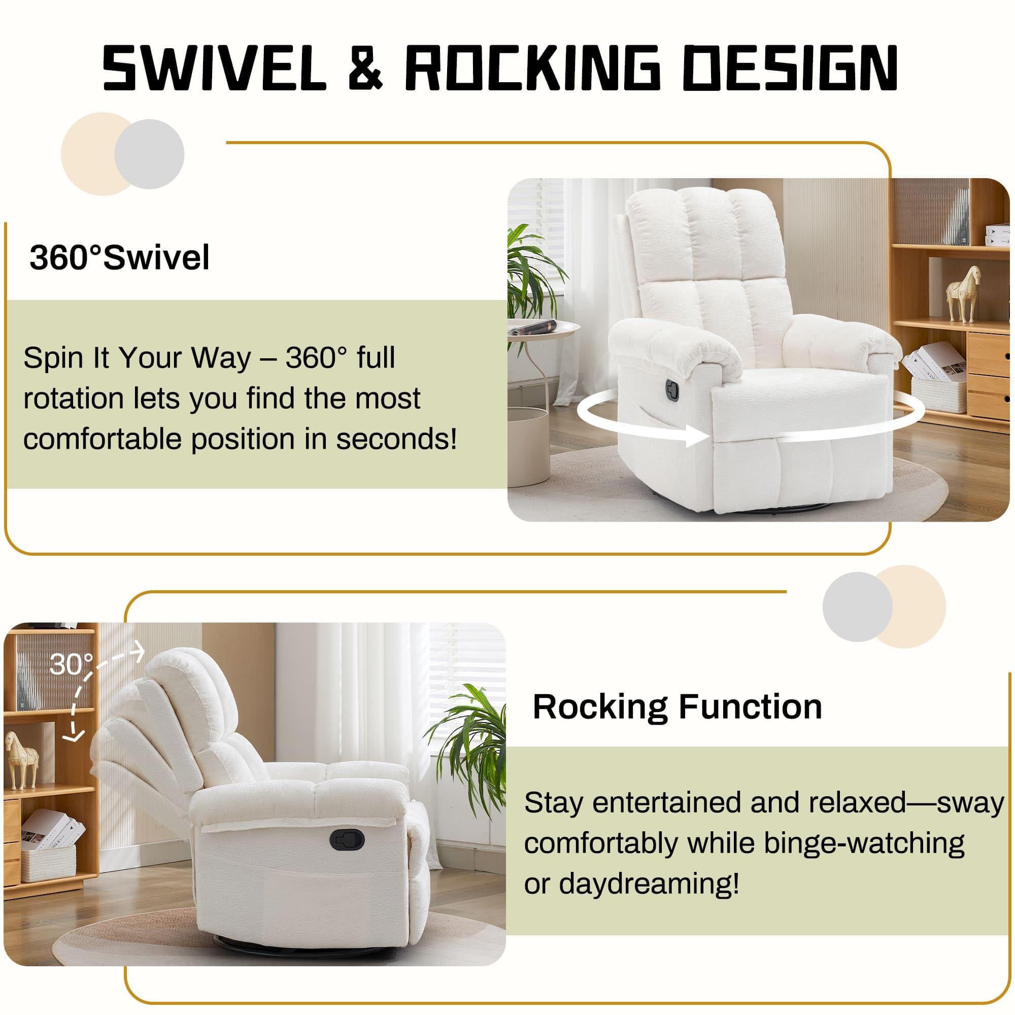 1787548598_c6h2wvzI Fotel rozkładany z obrotowy Rocker do mały Spaces