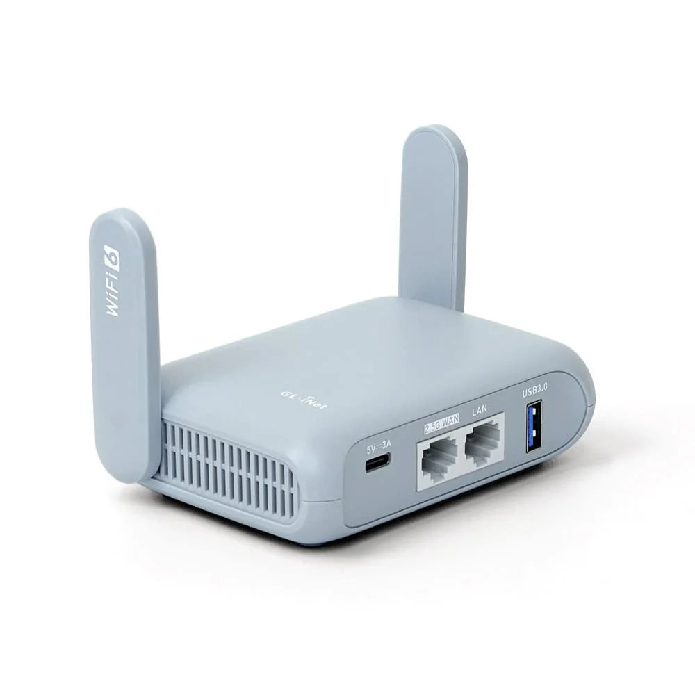 GL-MT3000 przenośny podrozny Wi-Fi 6 frezarka