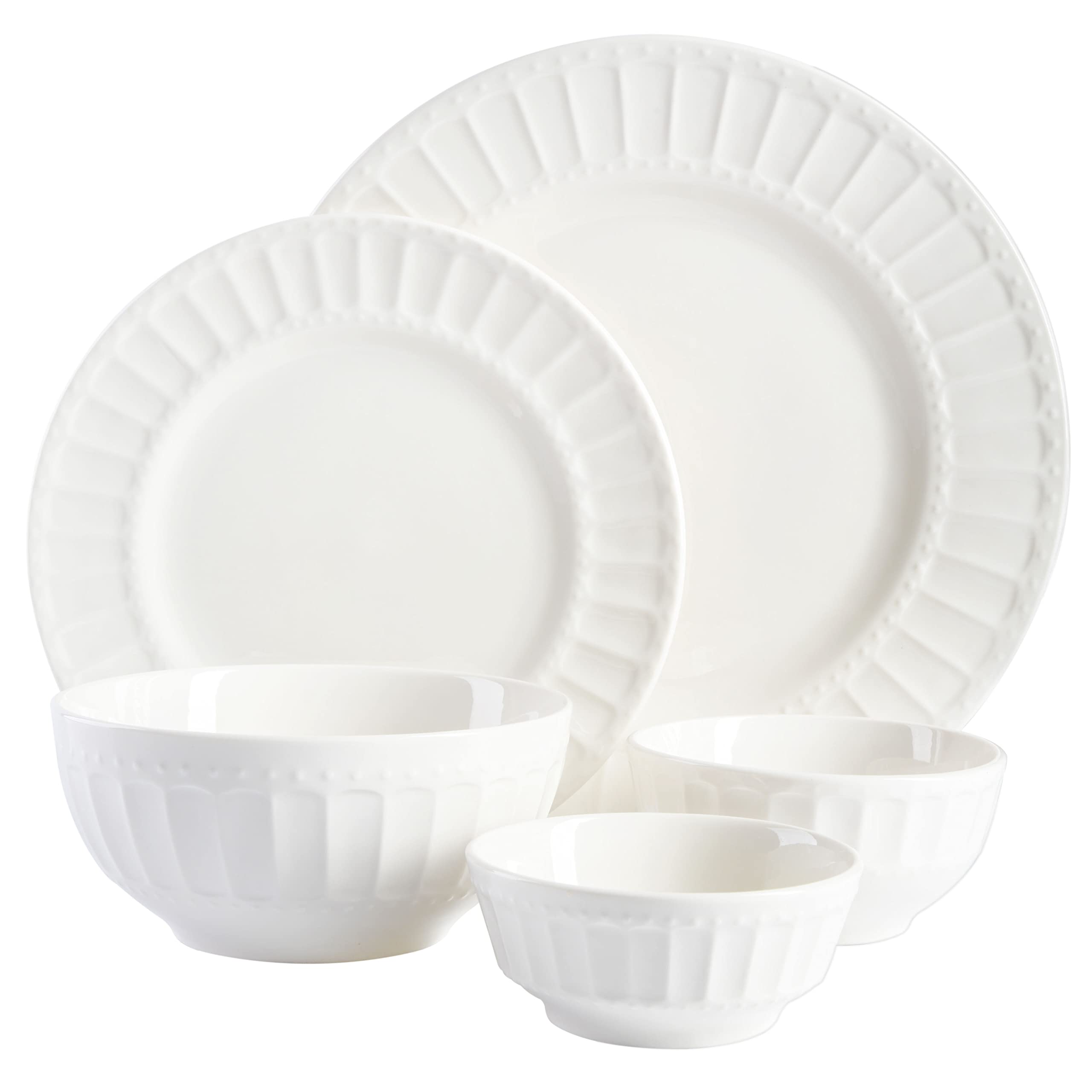 1787571846_9SCabTa5 Domowy Zen Buffet Porcelain Dinnerware zestaw, do 8 (40szt.)