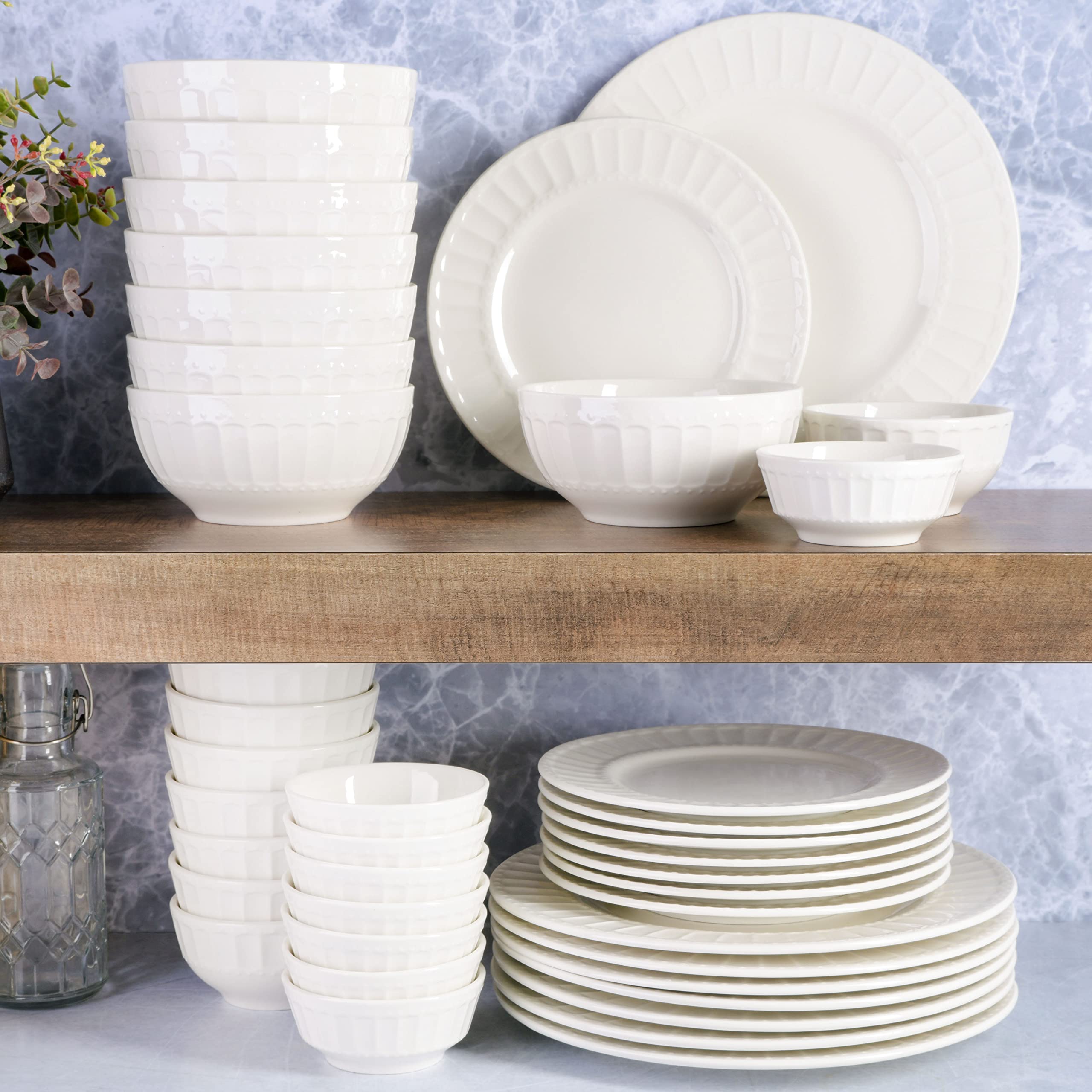 1787571858_5yiUnwiP Domowy Zen Buffet Porcelain Dinnerware zestaw, do 8 (40szt.)