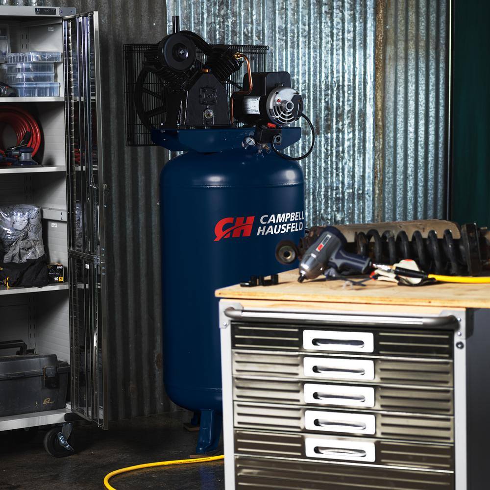 1787579122_sAF7CbAs Powietrza kompresor, Campbell Hausfeld 2-Stage 80 Gal. 175 PSI Stationary elektryczny, XC802100