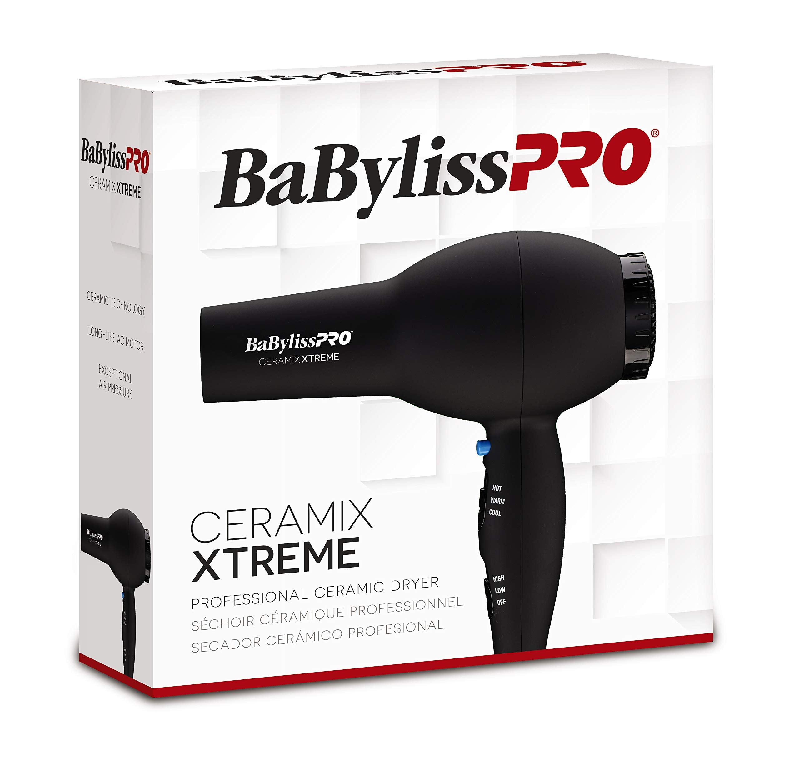 Ceramix Xtreme włosów suszarka, Powerful i lekki